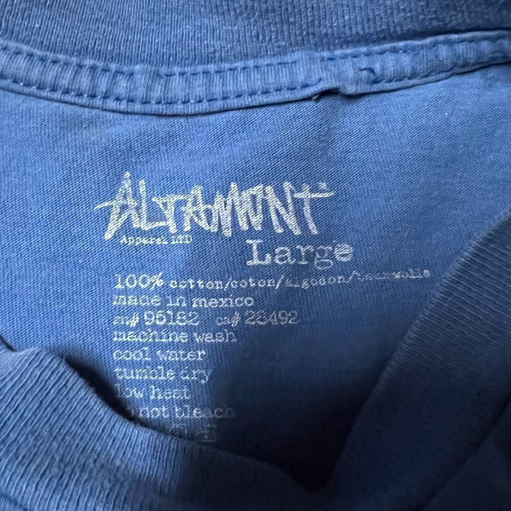 Altamont Blue Tee - Picture 5 of 7